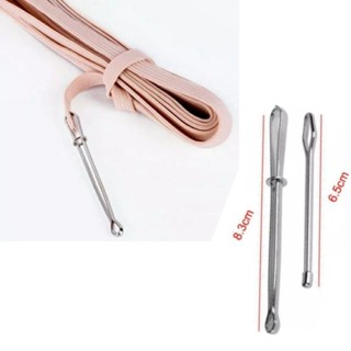 🇹🇭⭕W ที่ร้อยยางยืด 2 ชิ้น (แบบคีบและหนีบ) คลิปดึงยางยืด ที่ร…