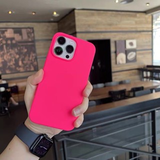 เคสกำมะหยี่ สีบานเย็น สำหรับไอโฟน i15,i6s,i7,i8,SE,​6p,​7p,8…