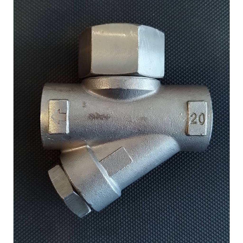 "FIDA" Thermodynamic Steam trap valve SS304 (Disc trap) screw ends Size 1/2" ,3/4" ,1" สแตนเลส304
