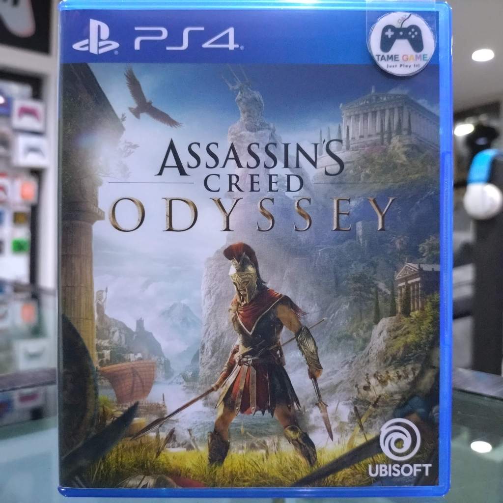 (ภาษาอังกฤษ) มือ2 PS4 Assassin's Creed Odyssey เกมPS4 แผ่นPS4 มือสอง (เล่นกับ PS5 ได้ Assassin Creed Odyssey)