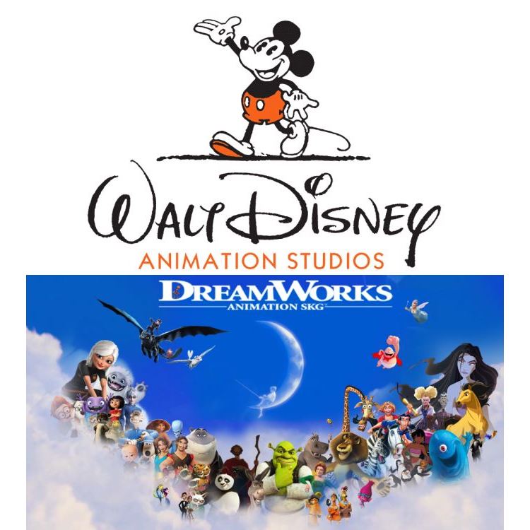 Flash Drive 64 Gb Walt Disney&amp;Dreamworks Animation collection ภาพ Full HD 1080p เสียงระบบ AC3/DTS 5.1 surround sound
