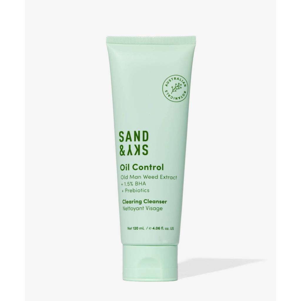 พร้อมส่ง ของแท้ Sand & Sky Oil Control Clearing Cleanser 120ml