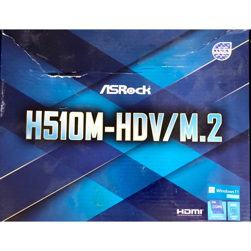 MAINBOARD (เมนบอร์ด) 1200 ASROCK H510M-HDV/M.2 มือสอง