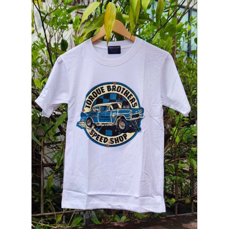 (พร้อมส่ง) เสื้อยืด TORQUE BROTHERS-ผ้าคอตตอน100%