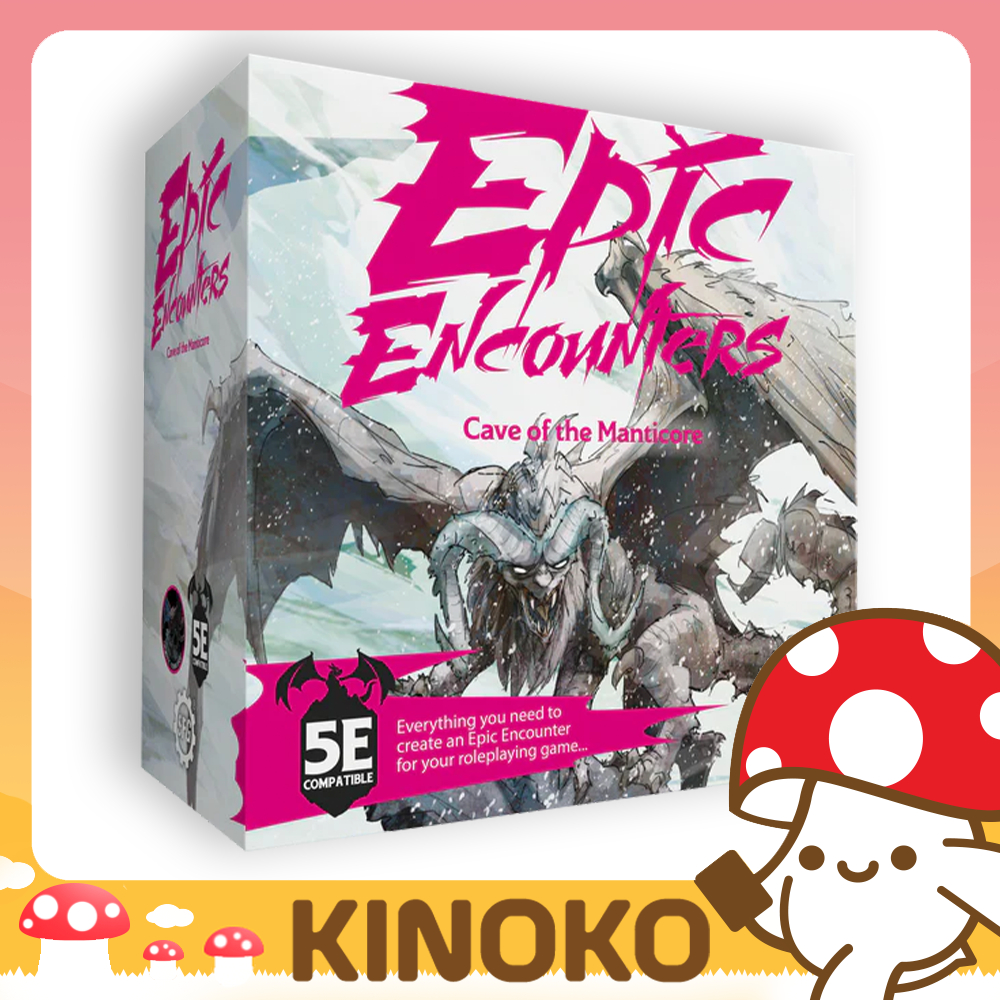 Epic Encounters : Cave of the Manticore จาก Kinoko Card Game Shop | Dungeons and Dragons DND D&D TRP