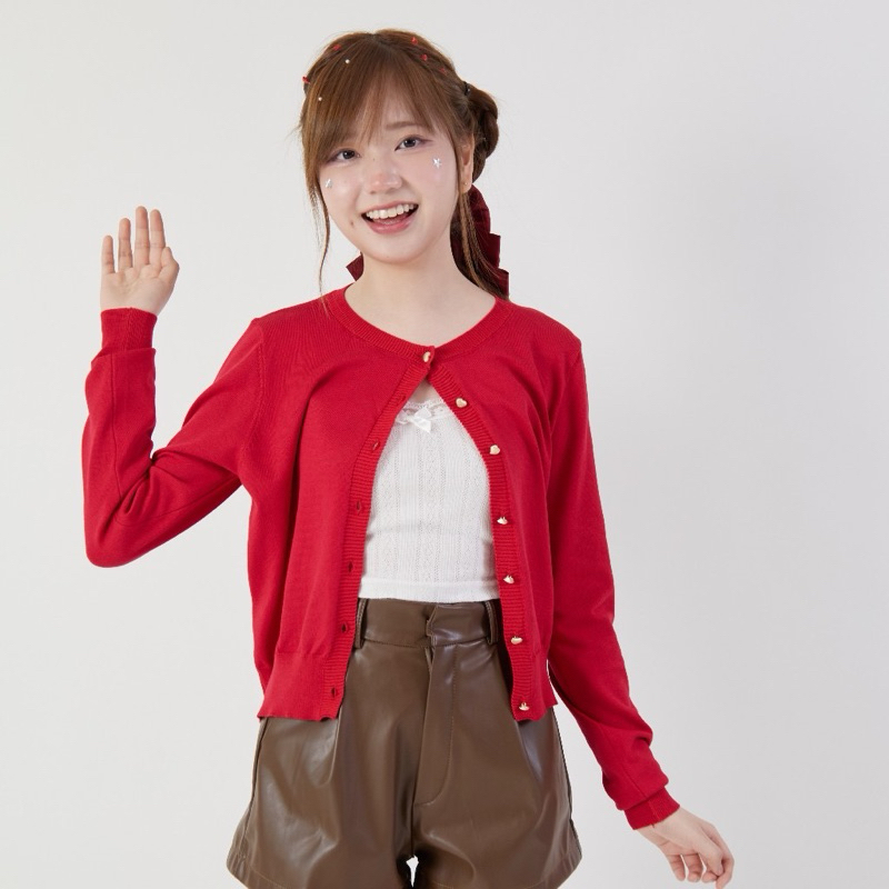 Mini Heart Cardigan จากร้าน Beming.bkk