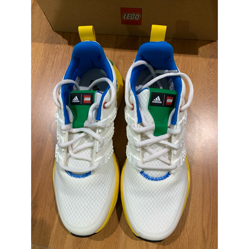 (ADIDAS x LEGO แท้ มือสองสภาพดี) รองเท้าผ้าใบ Sneaker ADIDAS Racer TR21 - White ของแท้