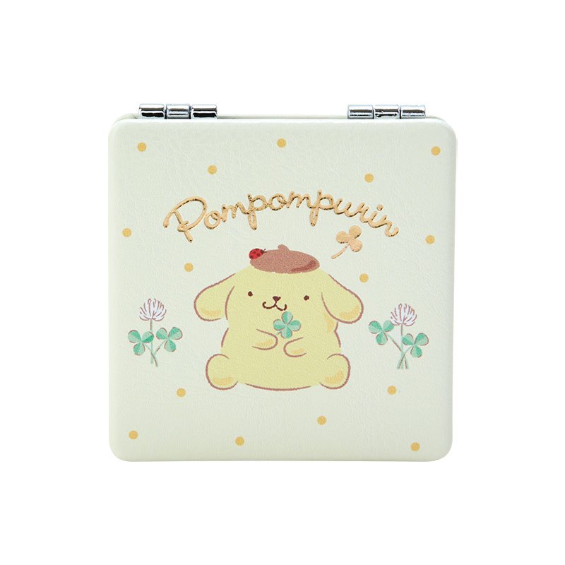 กระจกขนาดกะทัดรัด pn Pompompurin กว้างประมาณ 6 x ลึก 0.9 x สูง 6 ซม