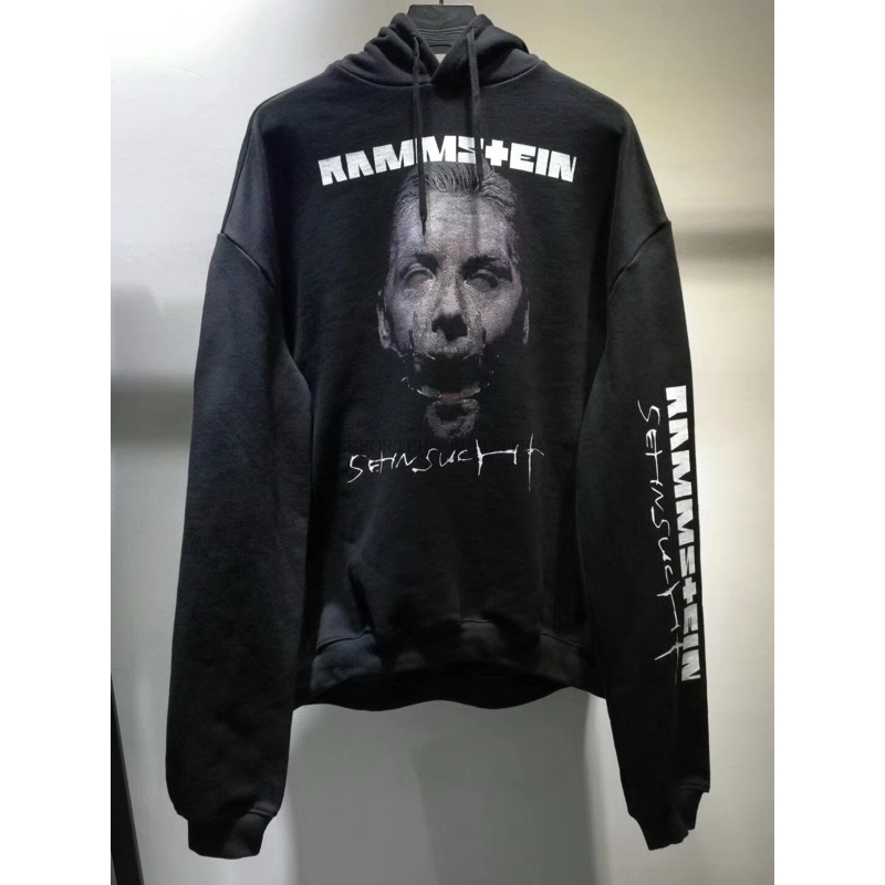 vetements rammstein hoodie
