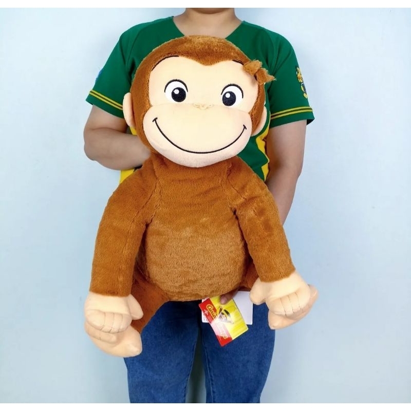 ตุ๊กตา ลิงจอร์จ เรื่อง Curious George Doll งานแท้ญี่ปุ่น ใหม่ป้ายห้อย