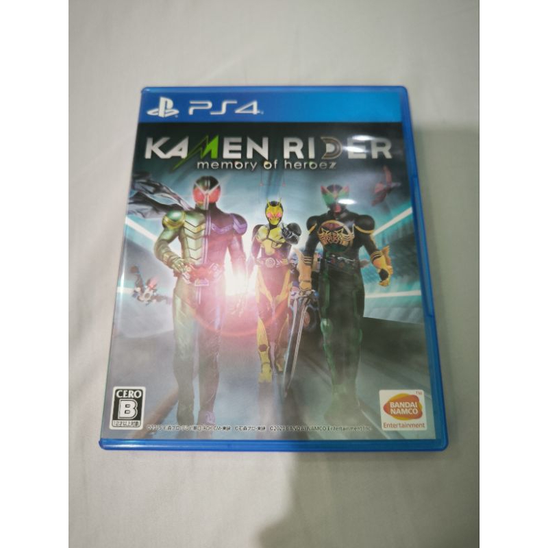 แผ่นเกม Kamen rider memory of heroez ps4