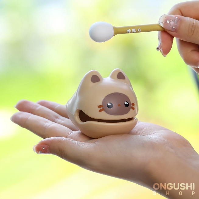 บั๊กฮื้อ มู่อวี๋ ที่เคาะทำสมาธิแมวกวัก สวดมนต์ แมวเคาะเรียกทรัพย์ เสียงไพเราะช่วยคลายเครียด - รูปที่ 4