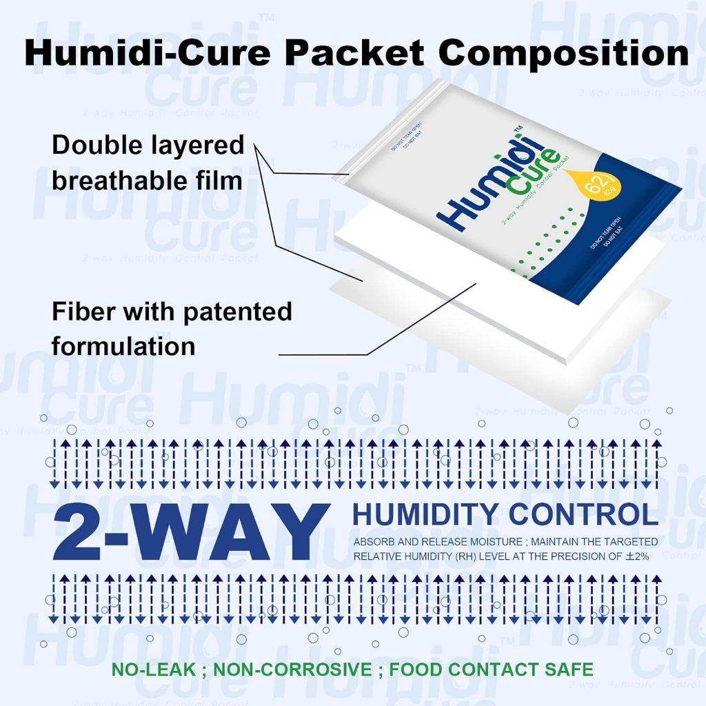 มาใหม่! ของแท้ 63g ซองควบคุมความชื้น 62% Humidicure ขนาด 63 กรัม 67g Boveda โบเวด้า Integra boost