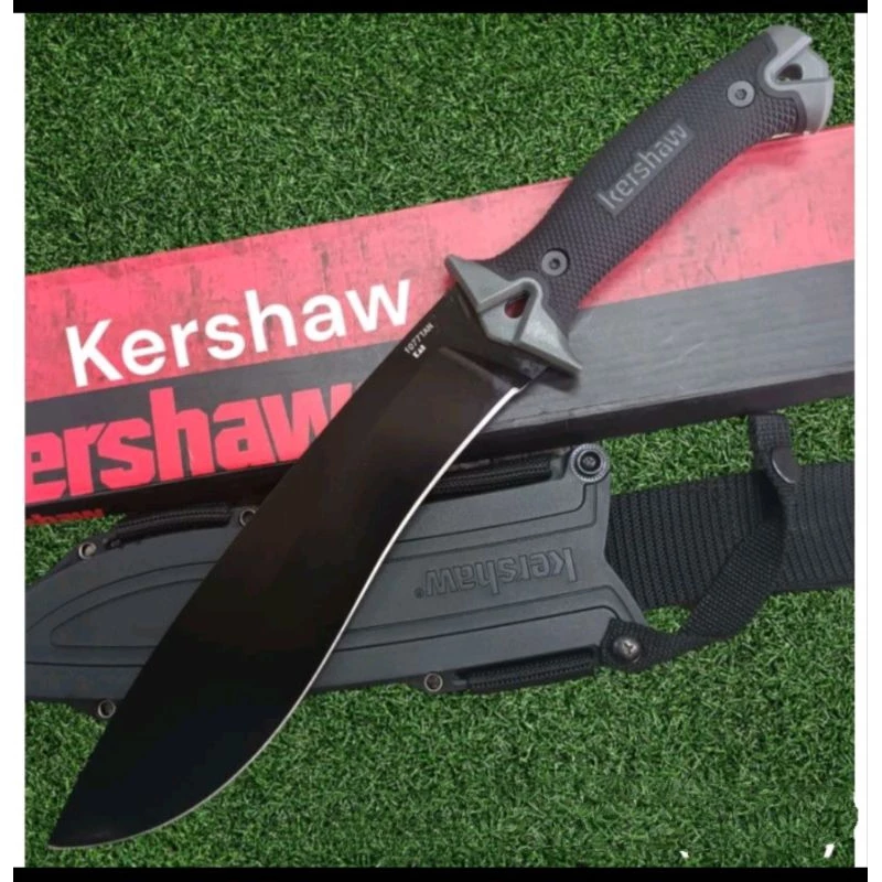 มีดเดินป่า Kershaw 305 ขนาด 40 ซม. ด้ามดำใบดำ