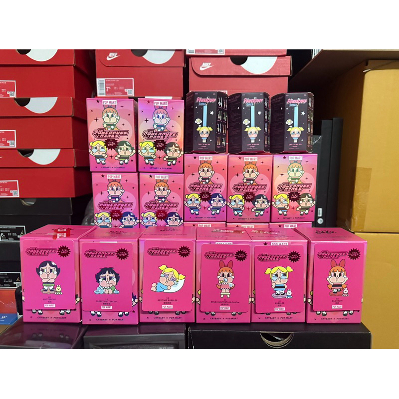 🚚พร้อมส่ง.. Crybaby x Powerpuff Girl สินค้าใหม่แท้ จาก Popmart