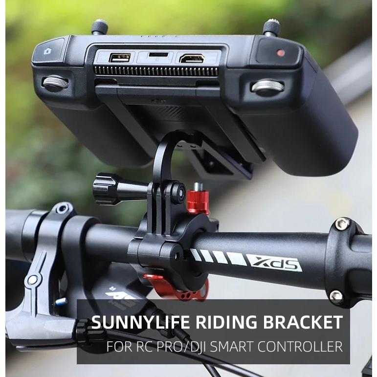 Sunnylife RC Pro Holder on Bicycle Following Shot Action Camera Riding Bracket Mount for RC PRO
