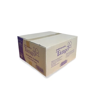 กระดาษชำระม้วนใหญ่แทงโก้ Tango RJ300 กระดาษม้วนใหญ่ หน้า 2 ชั้น ยาว300เมตรเยื่อกระดาษบริสุทธิ์100% (กล่อง12ม้วน)