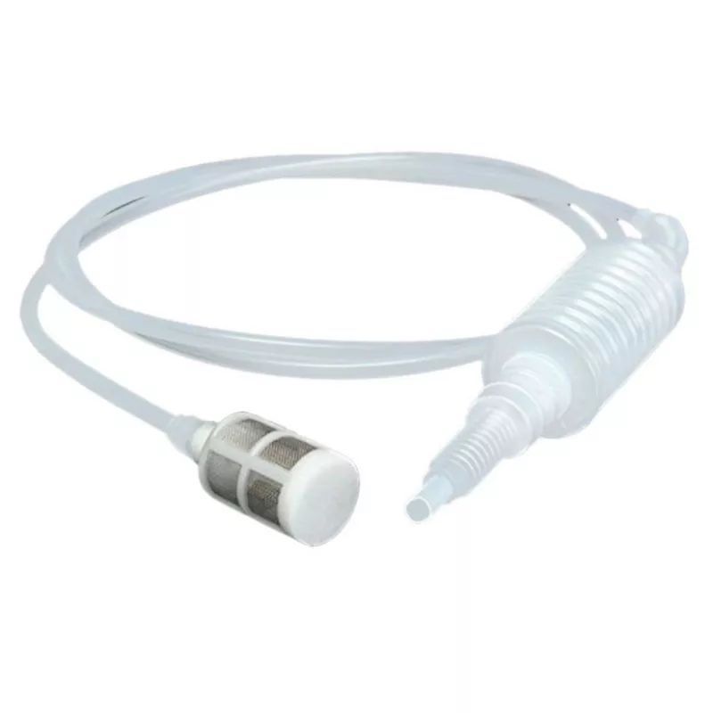 สายยางถ่ายตะกอนไวน์ แบบมีหัวกรอง กาลักน้ำ ไซฟ่อน siphon