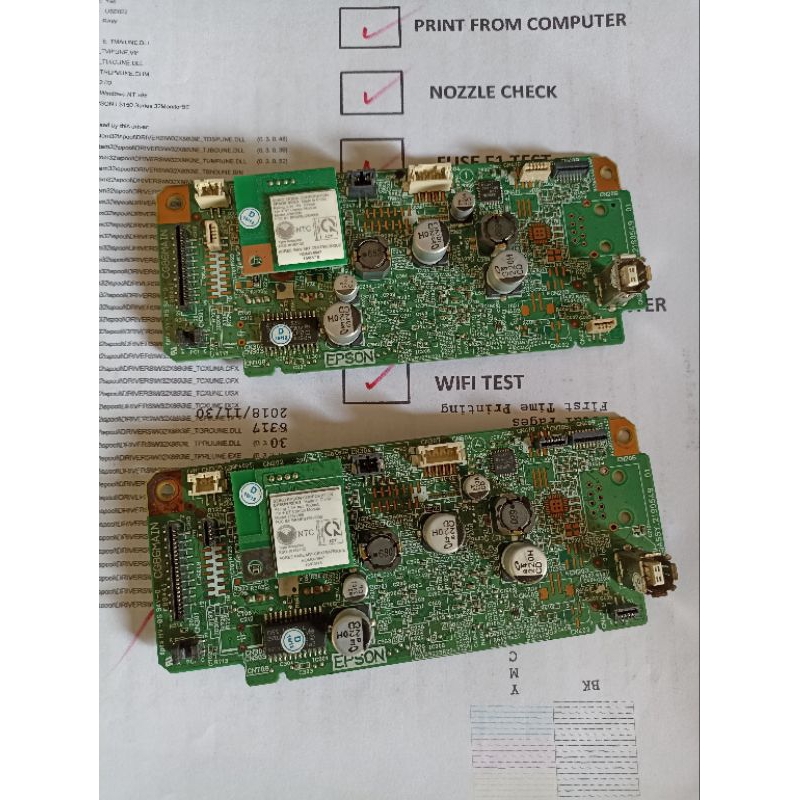 mainboard epson L3150 มือสอง ใช้งานได้ปกติ