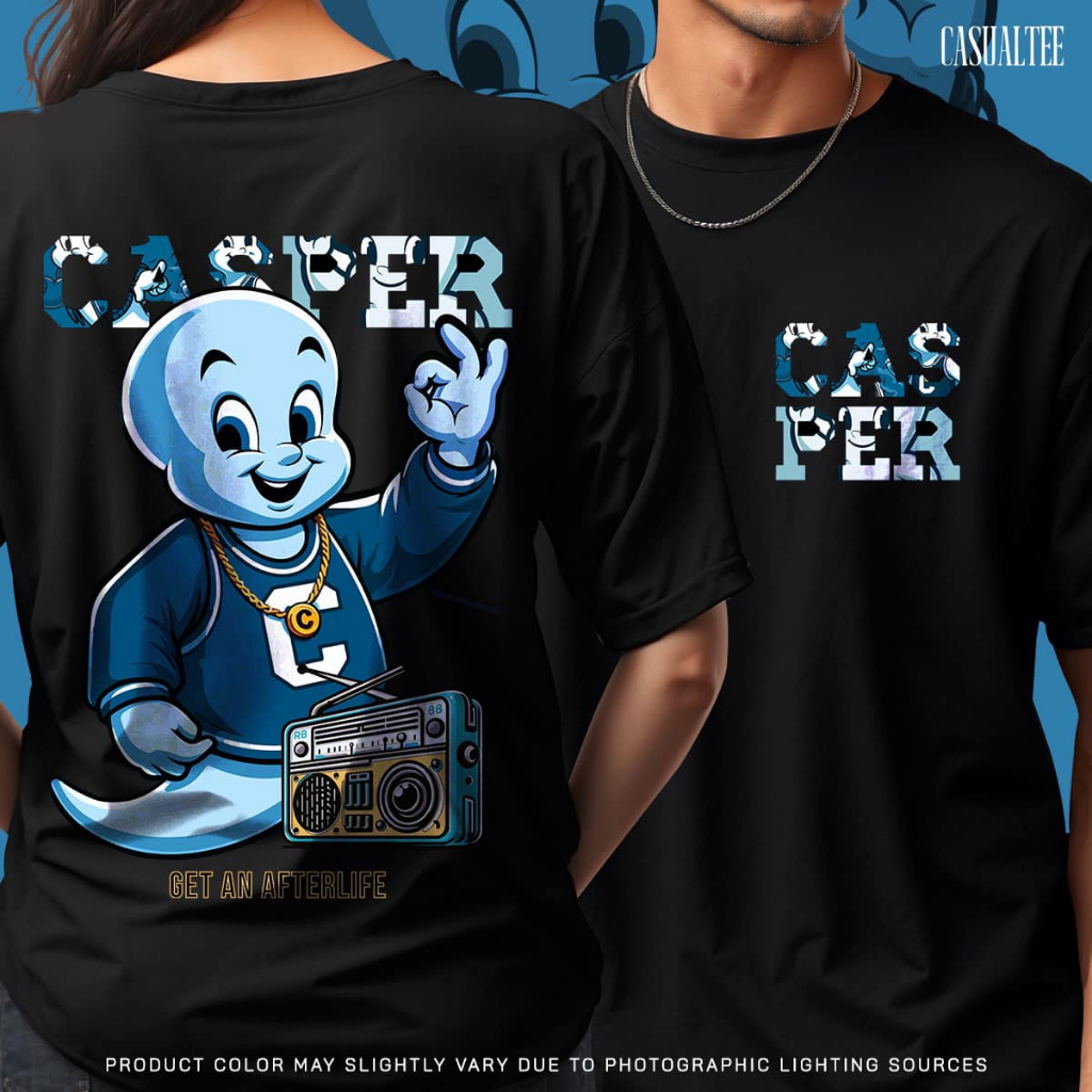 เสื้อยืด Casper พิมพ์ลาย Streetstyle