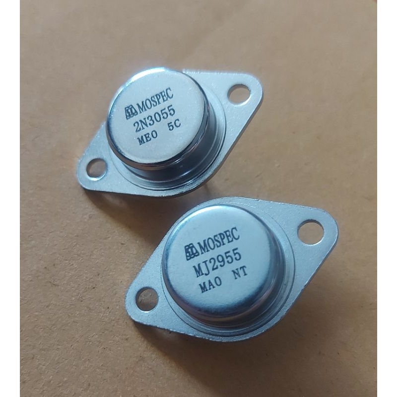 MJ3055/MJ2955  10Amp/100Volt คู่ละ