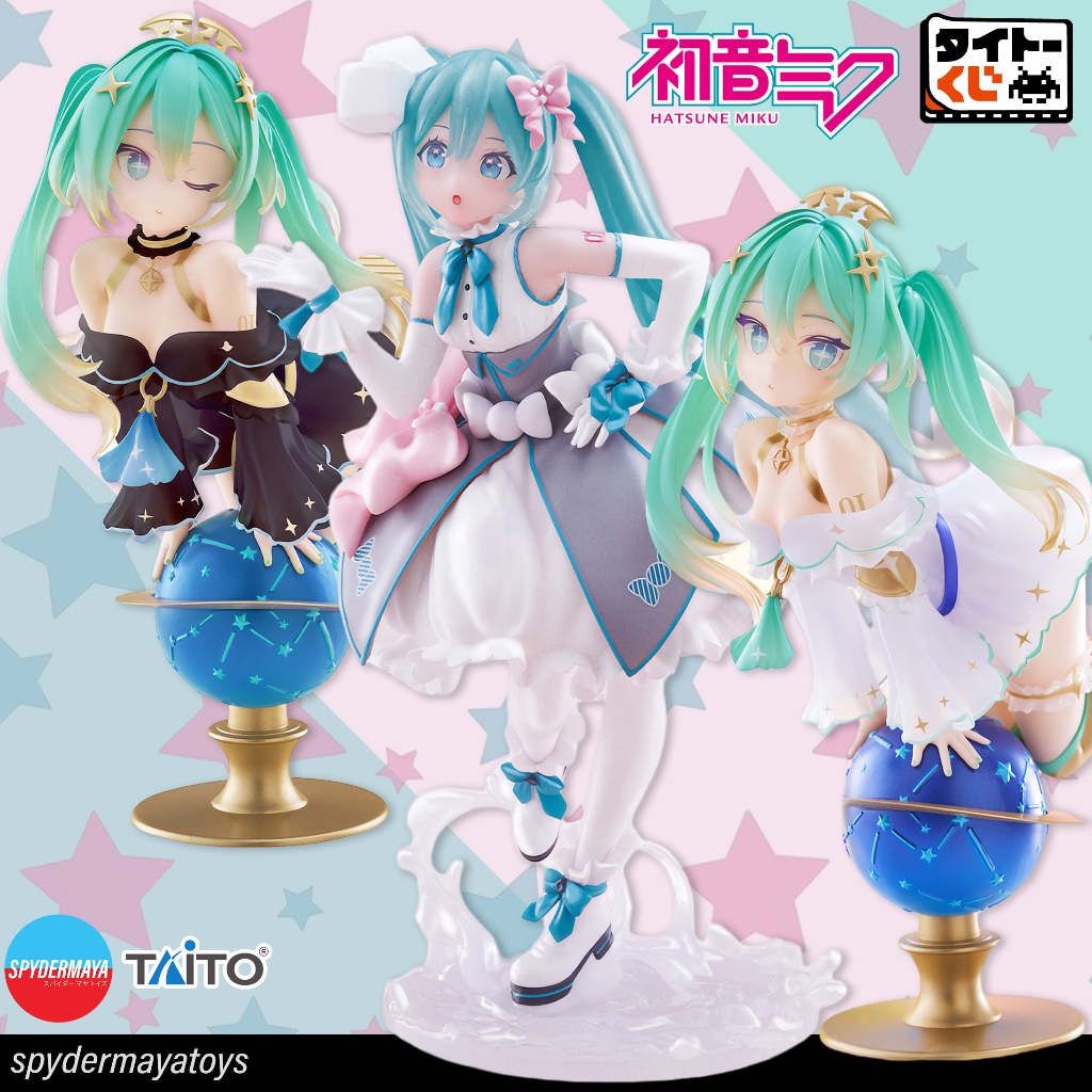 [พร้อมส่ง กล่องไม่สวย]  Taito Kuji Hatsune Miku 39  Miku Day Commemorative Kuji 2nd season - TAITO