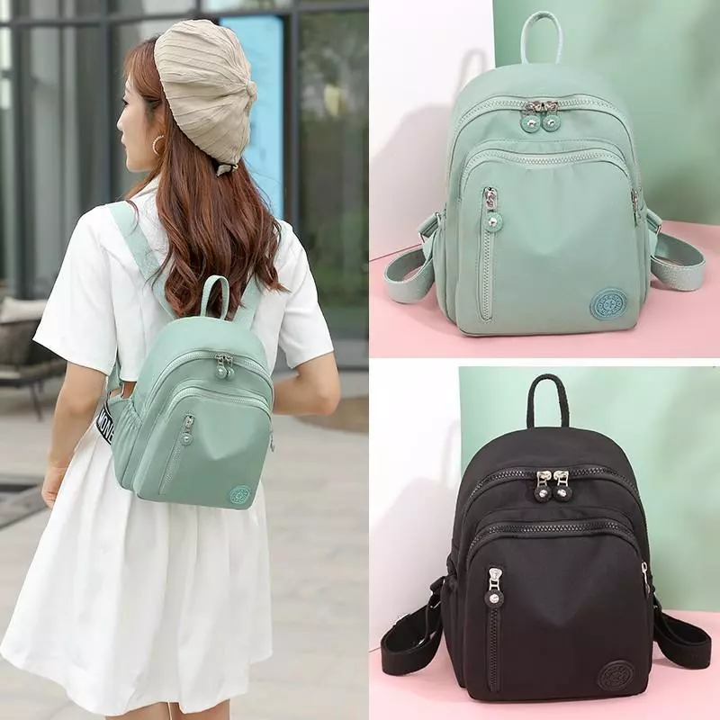 กระเป๋าเป้ กระเป๋าสะพายหลัง ผ้าเนื้อดี หลายช่องซิป(GC-121)