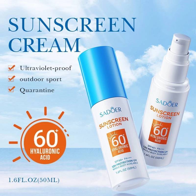 SADOER SUNSCREEN LOTION SPF60+ PA+++ ครีมกันแดด ป้องกัน UV