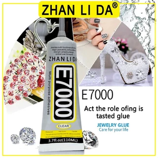 Zhanlida E7000 กาวติดผ้า ติดเพชร งาน DIY ทั่วไป ใช้งานได้หลากหลาย เหนียว ไม่แข็ง ไม่เป็นเป็นฝ้าขาว