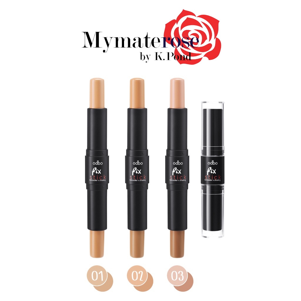 Odbo Fix Stick Concealer x Shading #OD450 คอนซีลเลอร์ เฉดดิ้ง สติ๊ก โอดีบีโอ