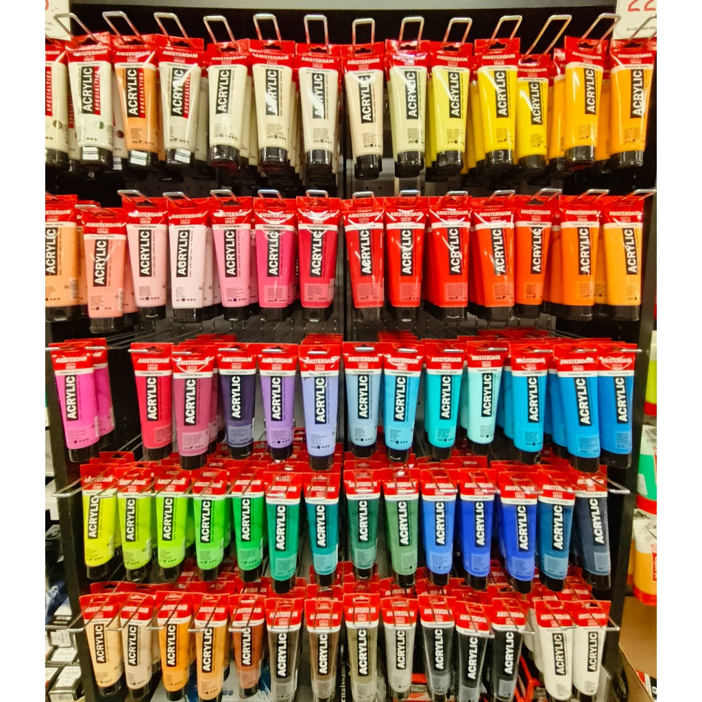 สีอะคริลิค AMSTERDAM 120 ml.