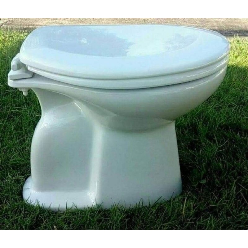 โถส้วม นั่งราด มือ1 พร้อมฝา pail flush