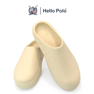 Hello Polo รองเท้าแตะแฟชั่น แบบสวม รองเท้าพื้นนิ่ม สำหรับผู้ชายและผู้หญิง พื้นหนาใส่สบาย เหมาะทุกฤดู HP8023