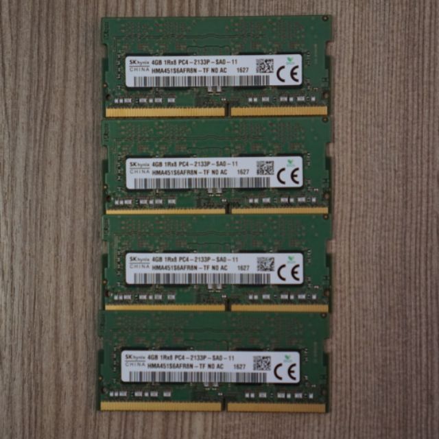 RAM Notebook แรมโน๊ตบุ๊ค Skhynix 4GB 1Rx8 PC4-2133P-SA0 ราคาพิเศษ ส่งเร็ว ทั่วไทย