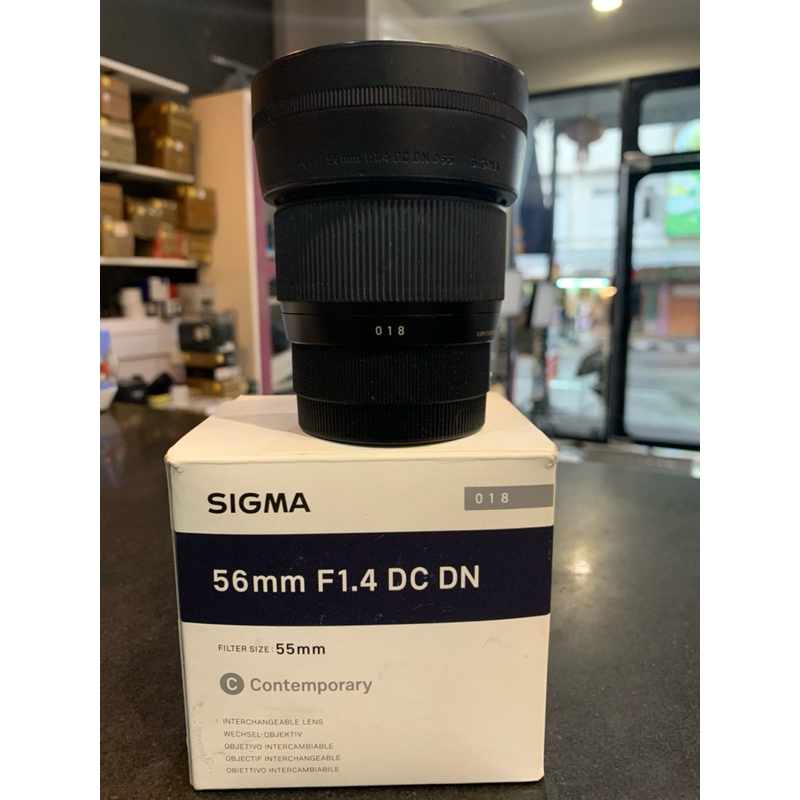 Sigma 56 mm F1.4 DC DN ครบกล่อง