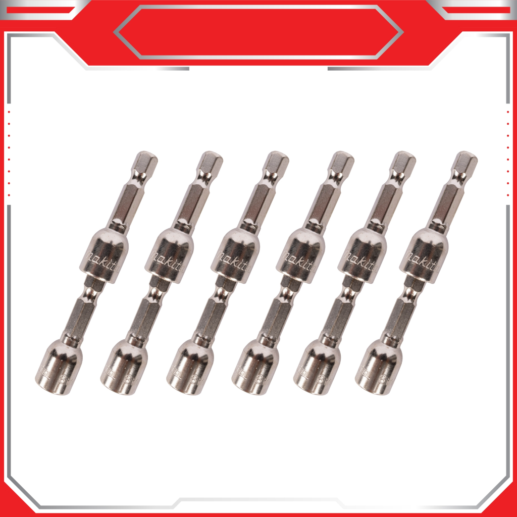 MAKITA บล็อกยิงหลังคา ยกแพ็ค 10 ดอก หัวบล็อกแม่เหล็ก ขนาด 8 มิล สุดค้ม - รูปที่ 3