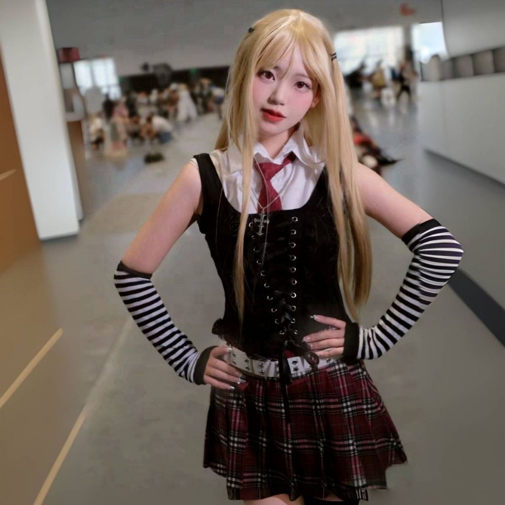 วิกผมคอสเพลย์ Death Note MisaMisa สไตล์พังก์
