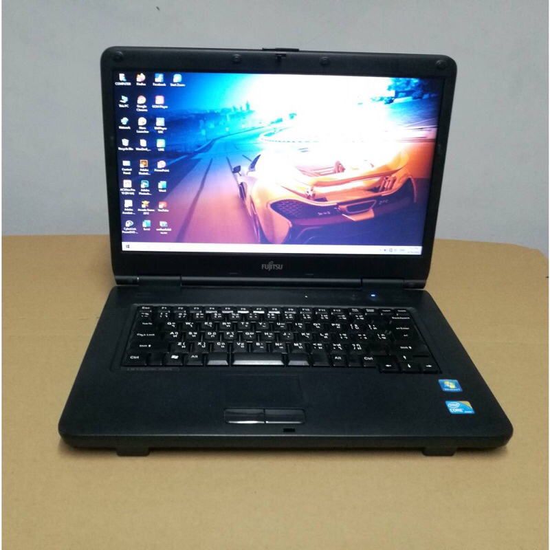 โน๊ตบุ๊คมือสอง Notebook FUJITSU A550 Intel Core i3 M350(RAM:4GB/HDD:320) นำเข้าจากญี่ปุ่น