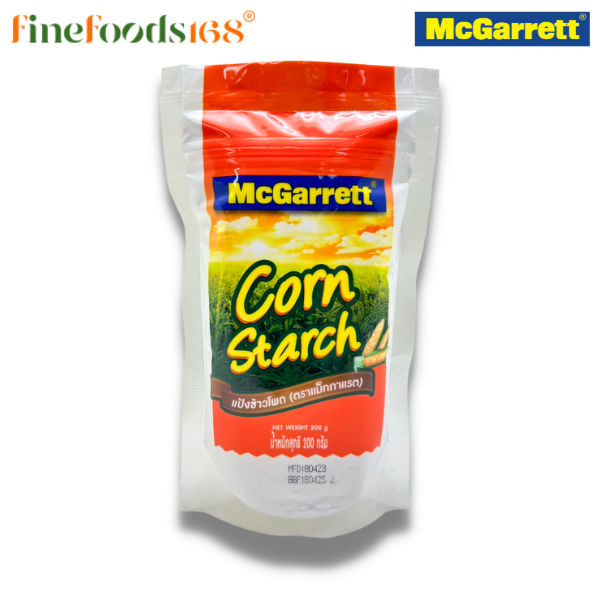 แป้งข้าวโพด แม็กกาแรต 200 กรัม McGarrett Corn Starch 200 g.