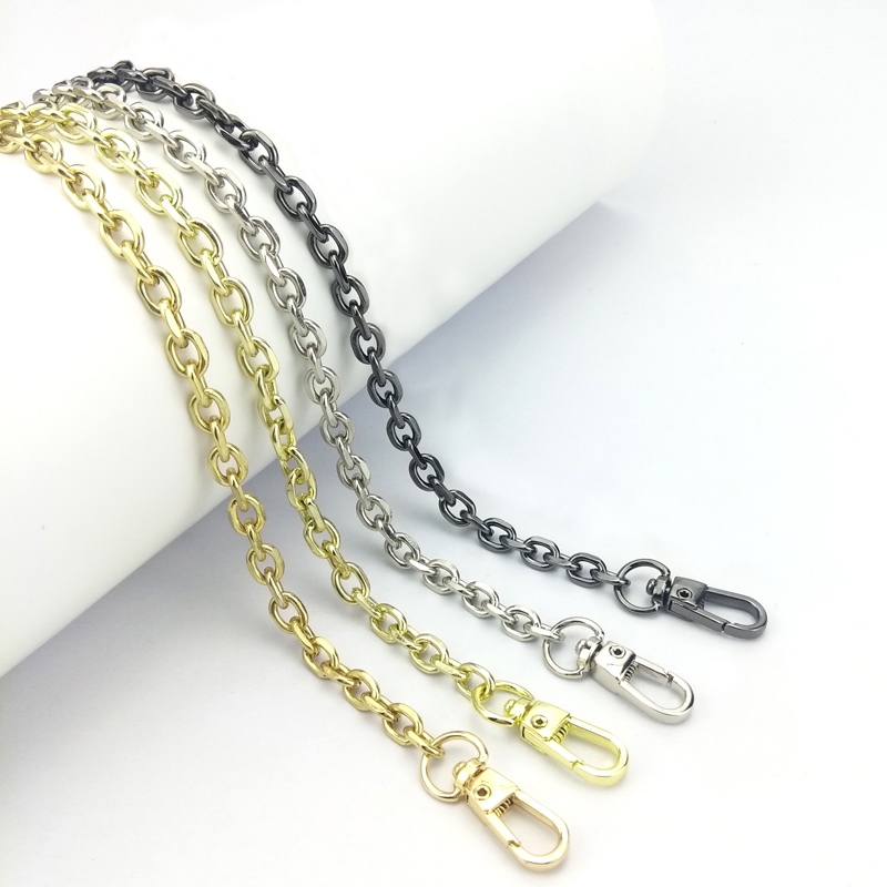 สายโซ่ สายกระเป๋าโซ่ สายโซ่โลหะ ⛓ รุ่นโซ่ตัดลาย หน้ากว้าง 7 mm.⛓ Chain strap