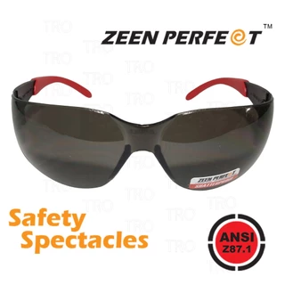 แว่น Safety ZEEN PERFECT รุ่น 9060TIP ขาสี Passes ANSI Z87.1 USA Standard ALL UV Protection