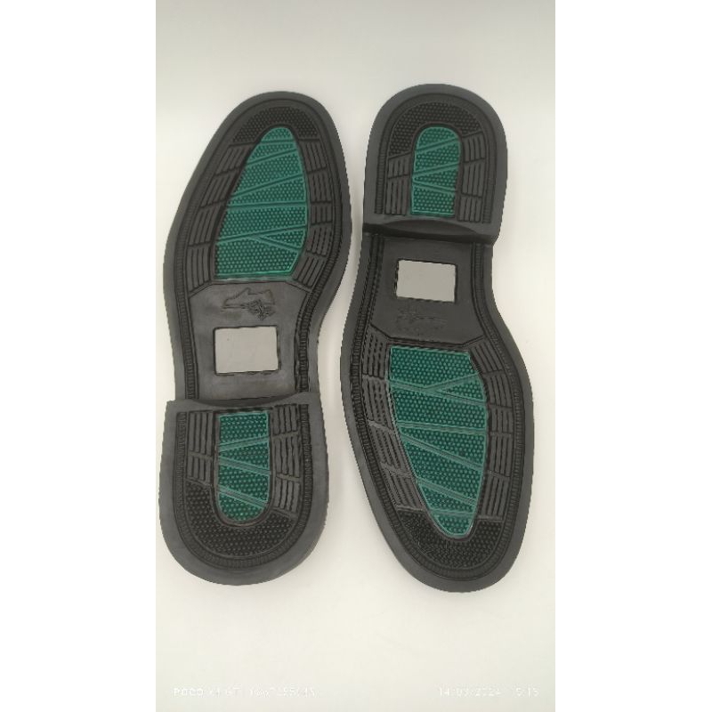 พื้นรองเท้าคัชชู หัวมน ขอบสูง ส้นสูง K111