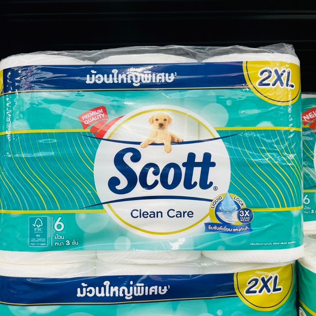 สก๊อตต์ คลีนแคร์ กระดาษชำระ 2XL  P6 ม้วน