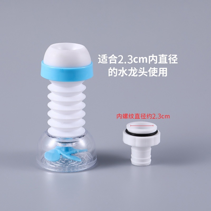 หัวต่อแปลงหัวก๊อกน้ำ ให้ใช้ได้กับก๊อกน้ำทุกแบบ (วัสดุพลาสติก) - รูปที่ 4