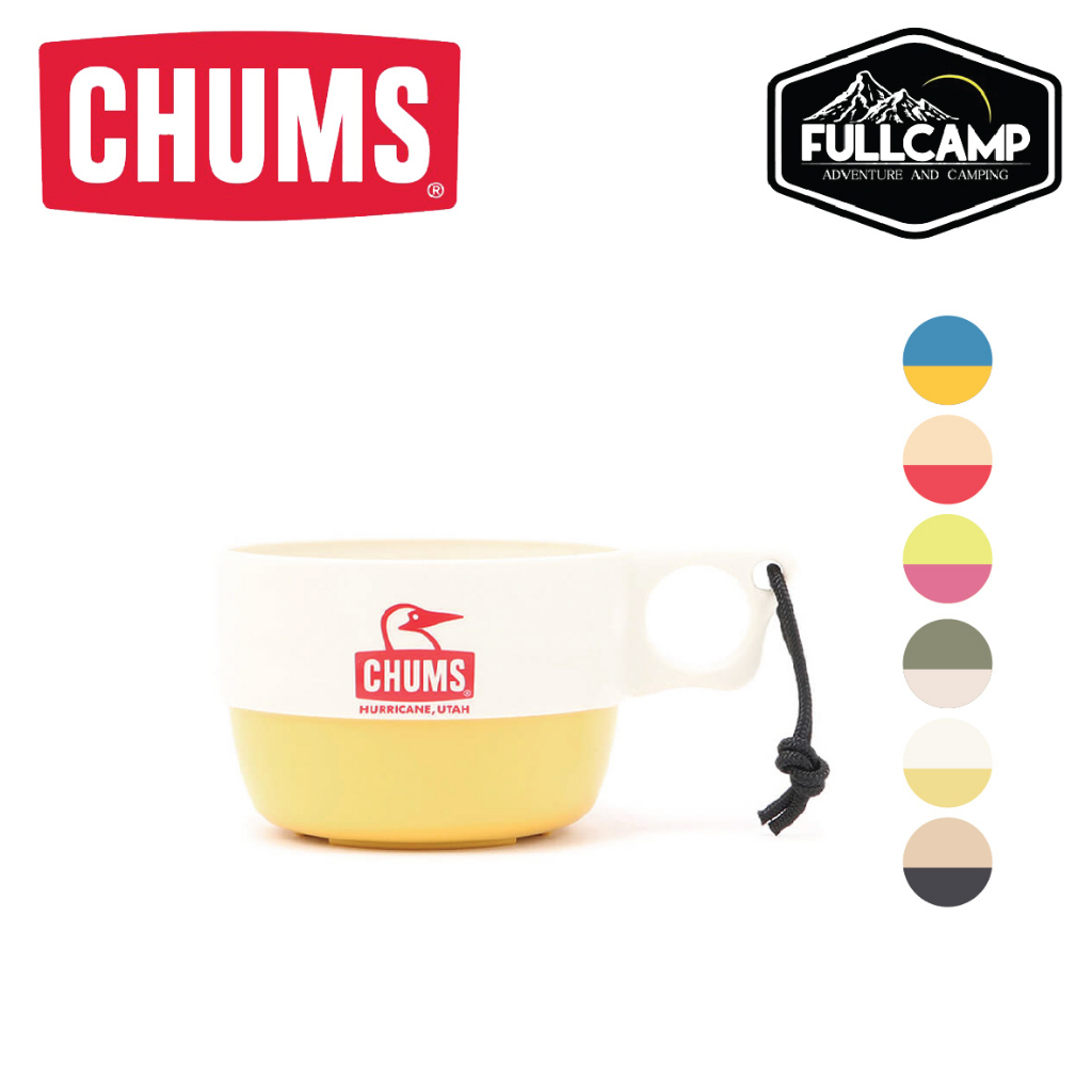 CHUMS Camper Soup Cup แก้วน้ำแคมป์ปิ้งชัมส์ แก้วสนามเหมาะนำไปตั้งแคมป์ อุปกรณ์แค้มปิ้ง