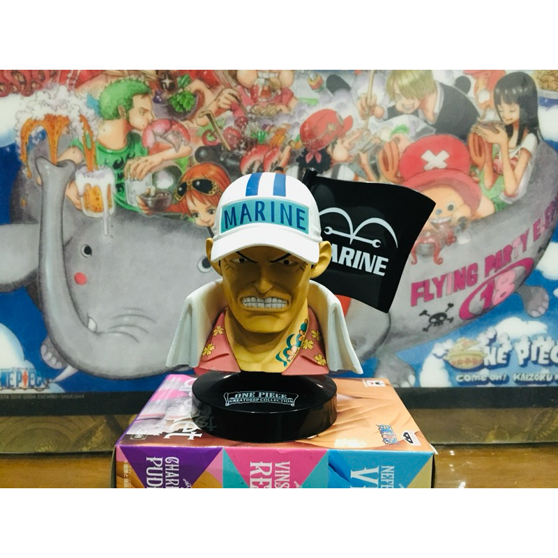 (งานหัว) แท้100% อาคาอินุ Akainu greatdeep collection แมวทอง One piece วันพีช Model โมเดล Figures ฟิกเกอร์