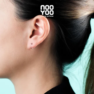 NooYoo ต่างหูสำหรับผิวแพ้ง่าย Open Claw Surgical Steel (Star / Heart)