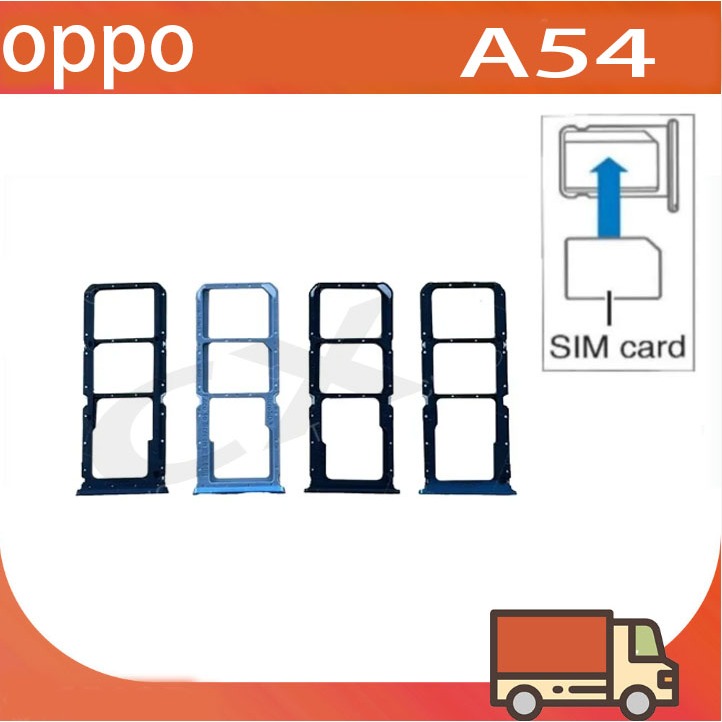 ถาดซิม OPPO A54 ที่ใส่ซิม ตัวใส่ซิม ถาดใส่เมม ถาดใส่ซิม Sim OPPO A54