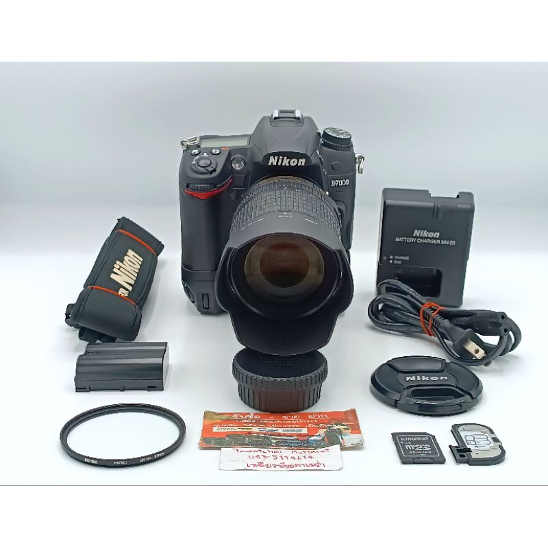กล้อง Nikon D7000+18-105 พร้อมกริบแท้ กล้องมือสอง เลนส์มือสอง