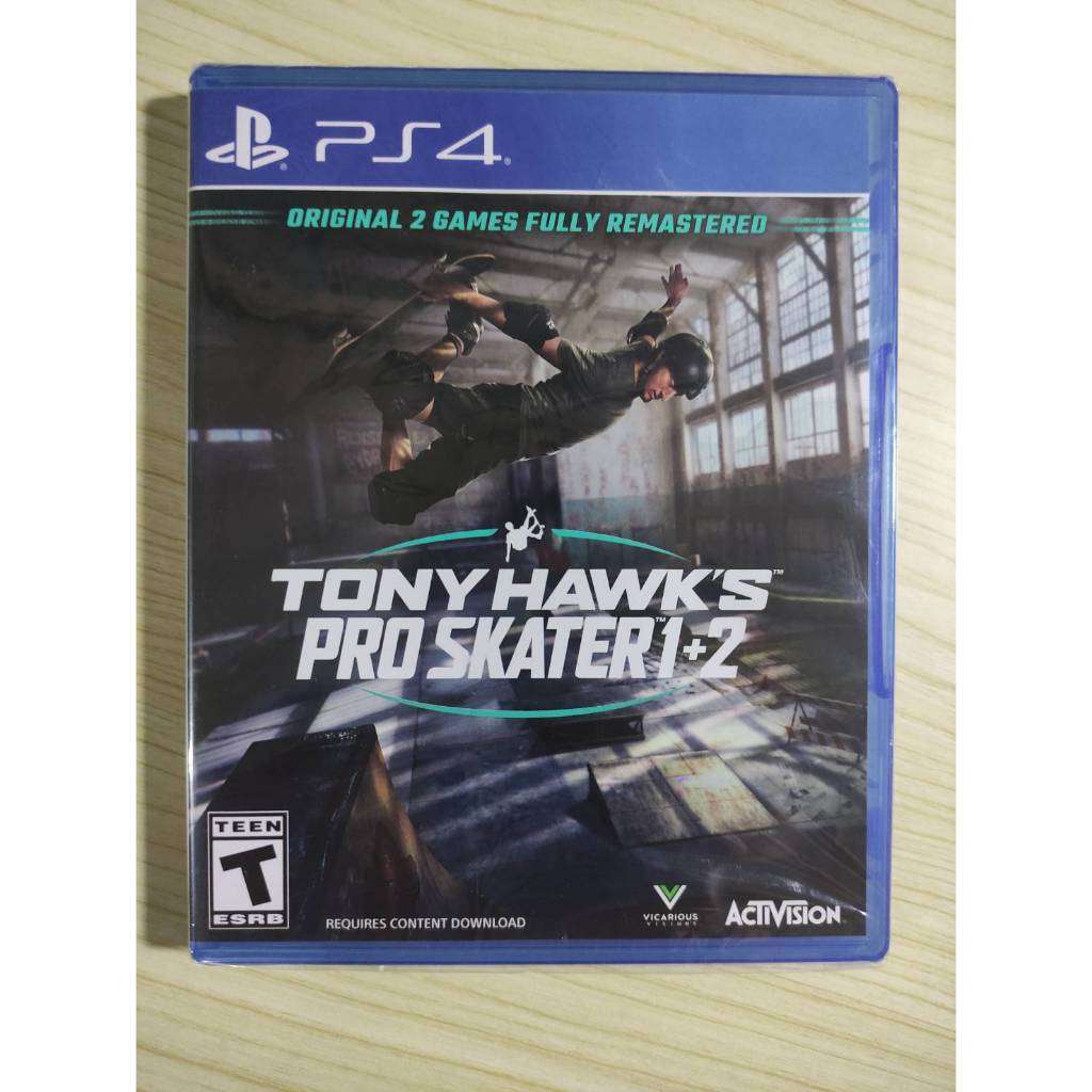 (มือ1) PS4​ -​ Tony Hawk's Pro Skater 1+2​ (Z.all)